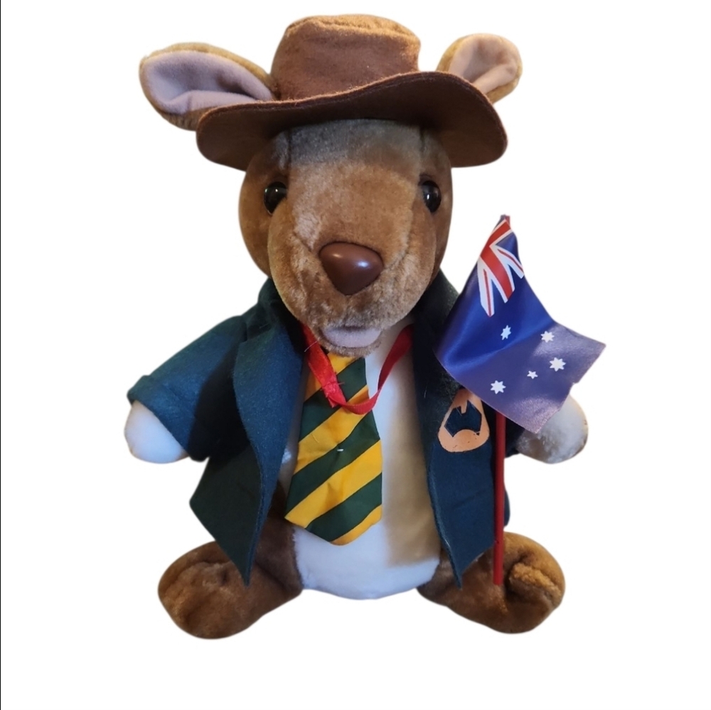 Sydney Olympics 2000 Bay Torch Relay Kangaroo Plush ** Collectible ** RARE!!